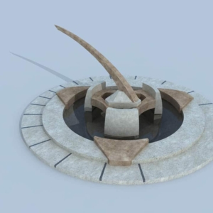 3D Projects: fountain - 4