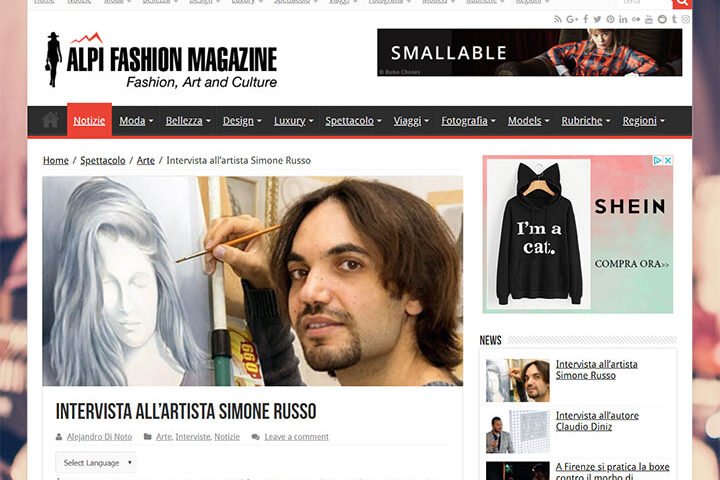 Interview for Alpi Fashion Magazine