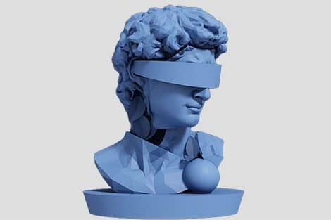 David - Digital sculpt 3d