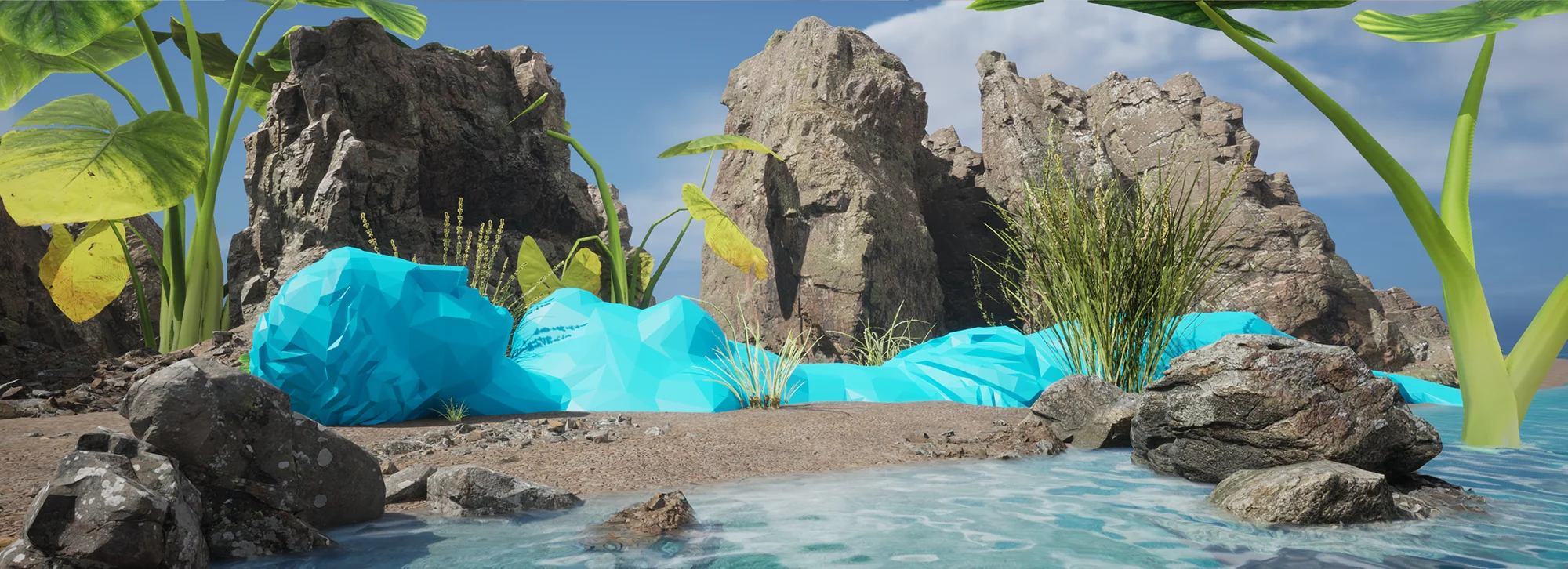 Digital Ambient 3d - "Natura Surreale - Slide - Art Online Gallery